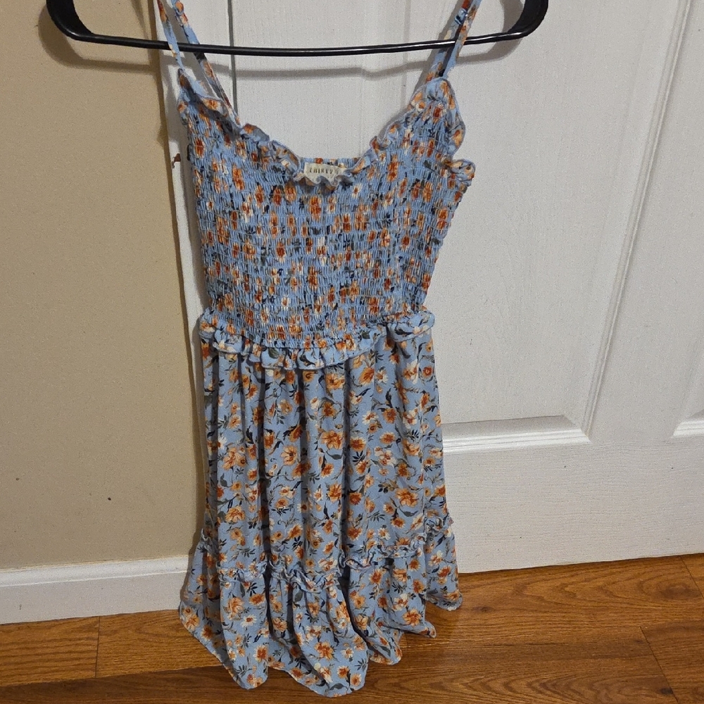 Floral Smocked Sundress